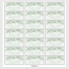 Eucalyptus Verdure Mariage Étiquettes de adresse i