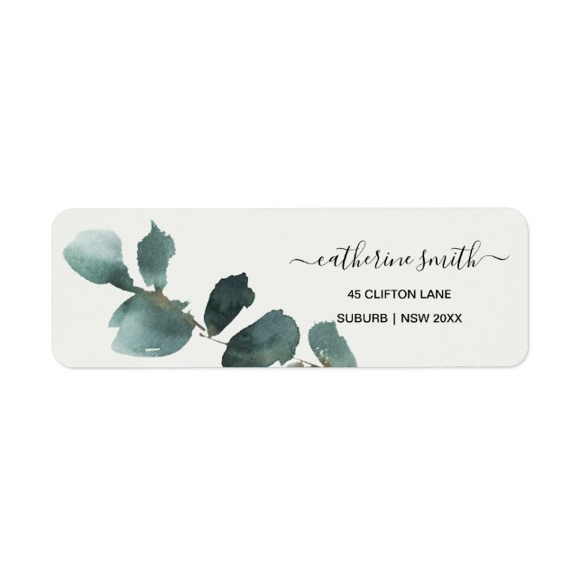 EUCALYPTUS VERT TENDANCE FOLIAGE ADRESSE DE COULEU (Devant)