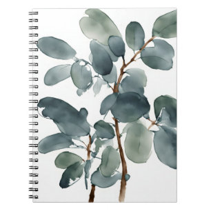 Eucalyptus - Watercolor flowers Notebook
