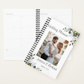 Eucalyptus Watercolor PHOTO Wedding Planner
