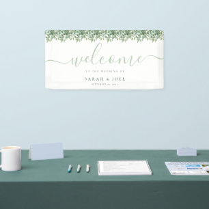 Eucalyptus Wedding Banner