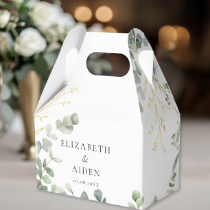 Eucalyptus Wedding Box Geschenkschachtel
