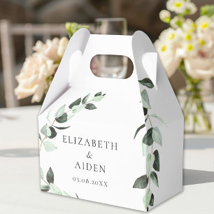 Eucalyptus Wedding Box Geschenkschachtel