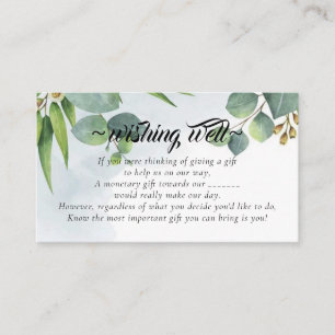 Eucalyptus Wishing Well for Wedding Enclosure 