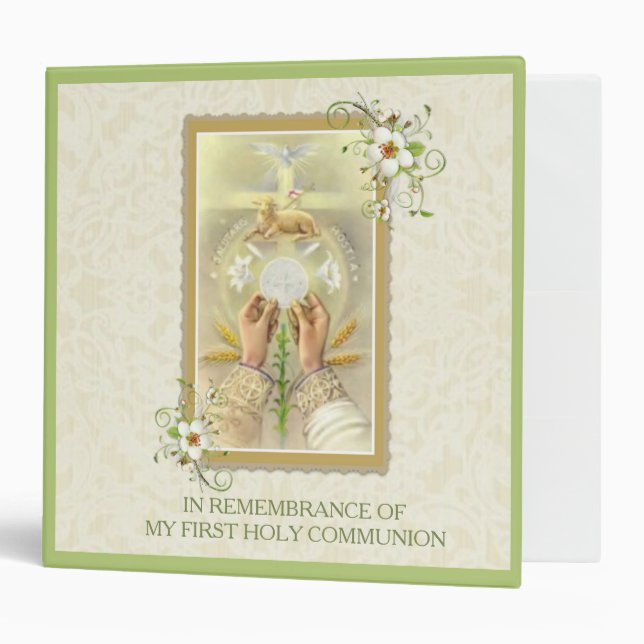 EUCHARIST FIRST HOLY COMMUNION BINDER (Front/Inside)
