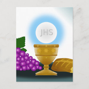 eucharist postcard