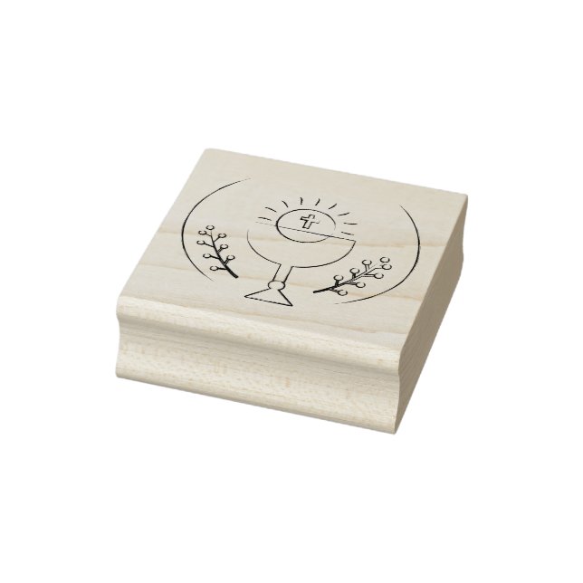 Eucharist Rubber Stamp (Stamp)