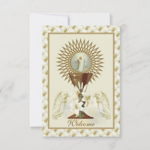 Eucharistic Prayer Card