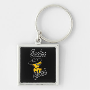Euchre Chick #4 Keychain