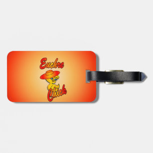 Euchre Chick #5 Luggage Tag
