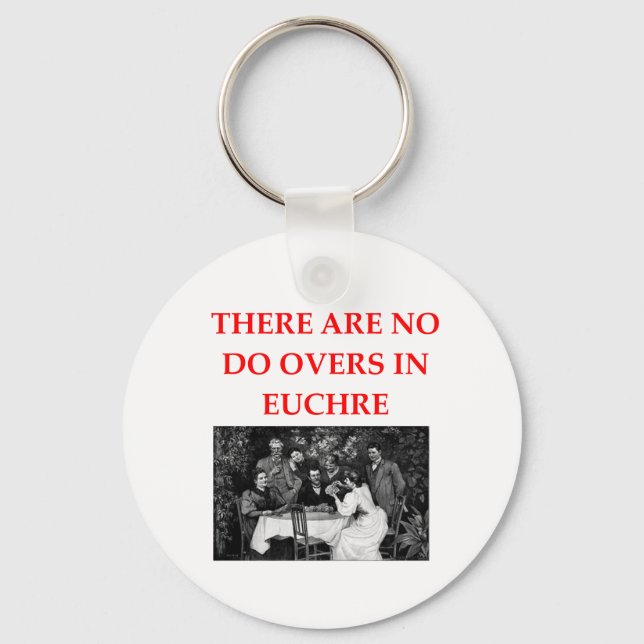 EUCHRE KEYCHAIN (Front)