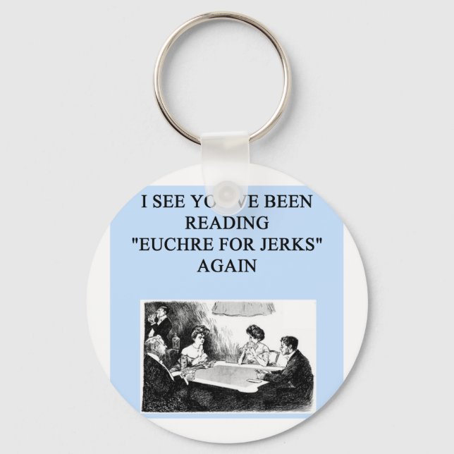 EUCHRE KEYCHAIN (Front)