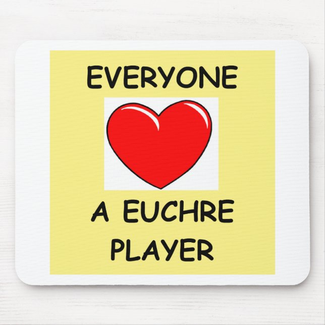 euchre mouse pad (Front)