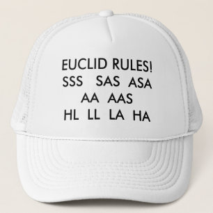 EUCLID RULES!SSS   SAS  ASA   AA  AAS  HL  LL  ... TRUCKER HAT