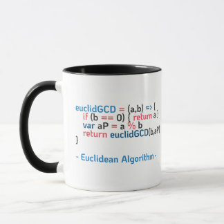 Euclidean Algorithm Function | Code Snippet Mug