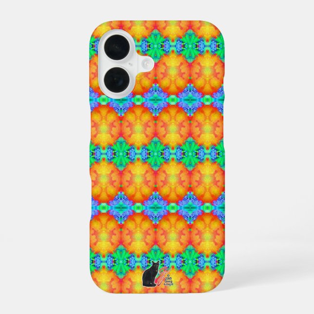Euclidians KCFX iPhone 16 Case (Back)