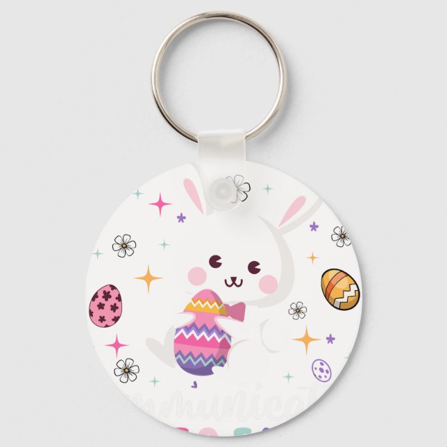 eueryone, retro, vintage keychain (Front)