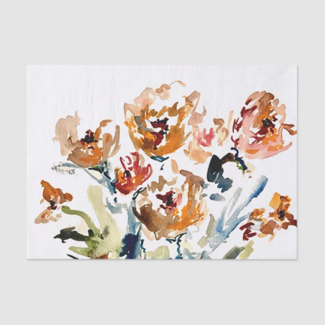 Eufloria Rose Tissue Paper (Front)