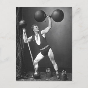 Eugen Sandow Strongman Postcard