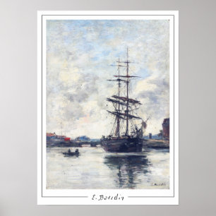 Eugène Boudin Zedign Affiche d'art #418-2