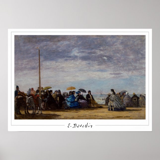 Eugène Boudin Zedign Art Poster #24 (Front)