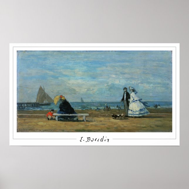 Eugène Boudin Zedign Art Poster #30 (Front)
