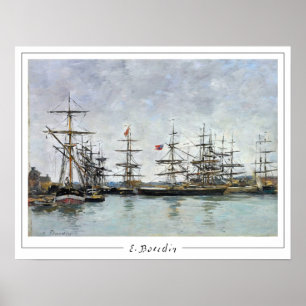 Eugène Boudin Zedign Art Poster #375-2