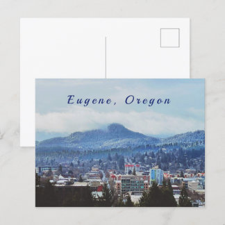 Eugene, carte postale de l'Oregon