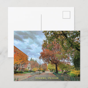 Eugene, carte postale de l'Oregon