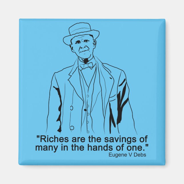 Eugene Debs quote Magnet (Front)