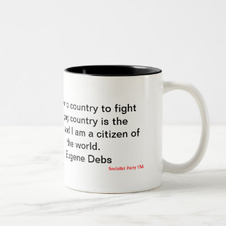 Eugene Debs Two-Tone Coffee Mug