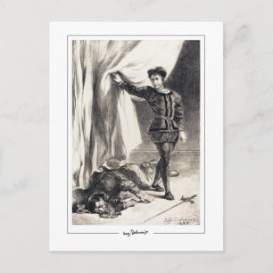 Eugène Delacroix #327 - Fine Art Postcard