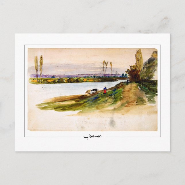 Eugène Delacroix #421 - Carte postale Art (Devant)