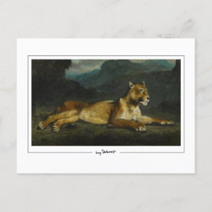 Eugène Delacroix #603 - Carte postale Art
