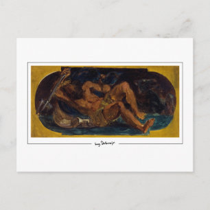 Eugène Delacroix #639 - Fine Art Postcard
