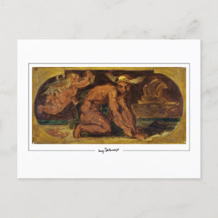 Eugène Delacroix #720 - Carte postale Art