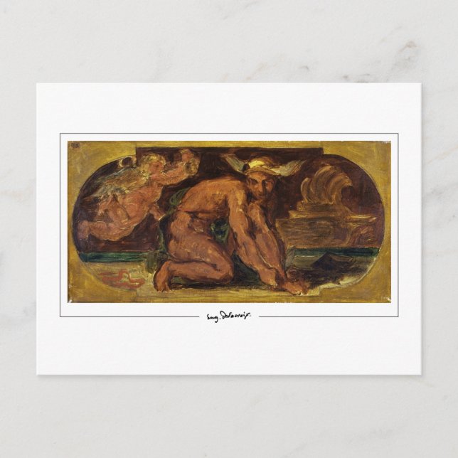 Eugène Delacroix #720 - Carte postale Art (Devant)