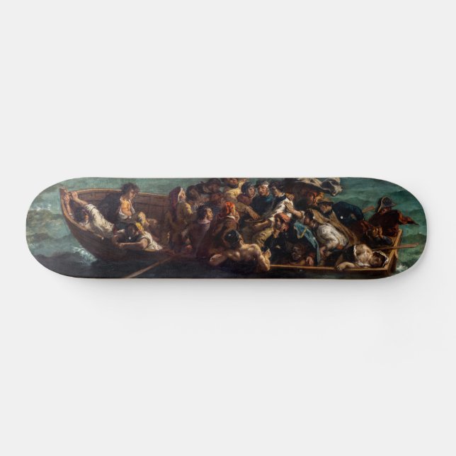 Eugene Delacroix - The Shipwreck of Don Juan Skateboard (Horz)