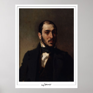 Eugène Delacroix Zedign Affiche d'art #254