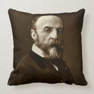 Eugene Fromentin (1820-76), from 'Galerie Contempo Throw Pillow