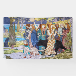 Eugene Grasset - Harmony Decorative Panel Banner