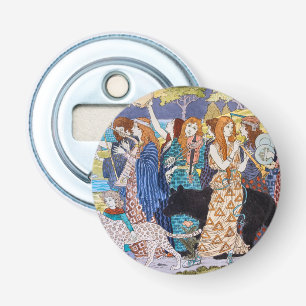 Eugene Grasset - Harmony Decorative Panel Bottle Opener