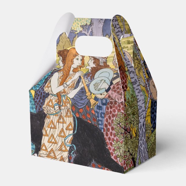 Eugene Grasset - Harmony Decorative Panel Favor Box (Front Side)