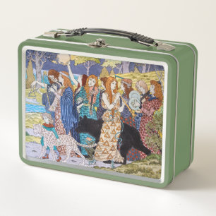 Eugene Grasset - Harmony Decorative Panel Metal Lunch Box