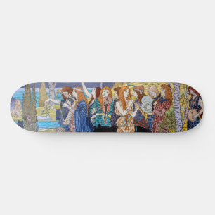 Eugene Grasset - Harmony Decorative Panel Skateboard