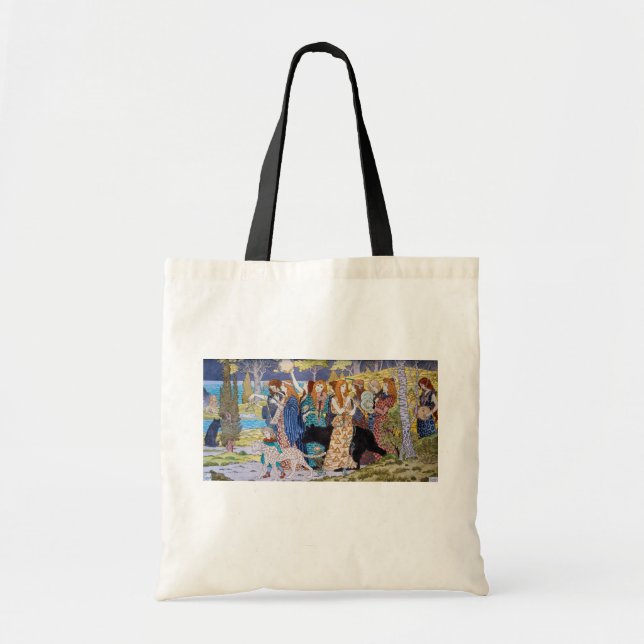 Eugene Grasset - Harmony Decorative Panel Tote Bag (Front)