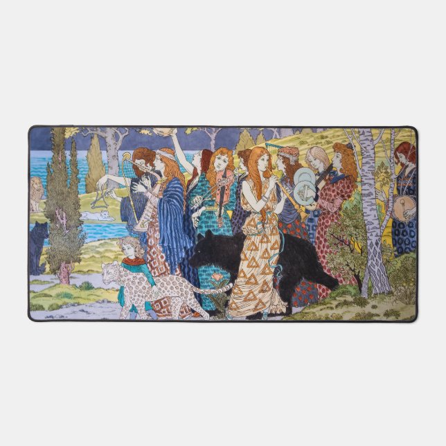 Eugene Grasset - Panneau décoratif Harmony (Recto)