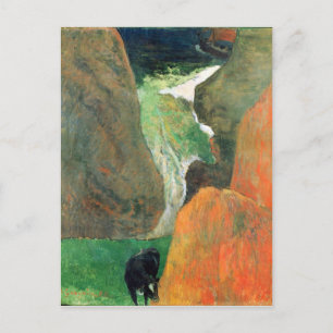 Eugène Henri Paul Gauguin - Hover Above the Abyss Postcard