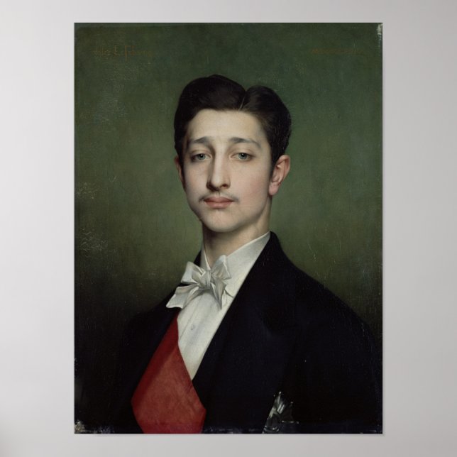 Eugene-Louis-Napoleon Bonaparte  1874 Poster (Front)