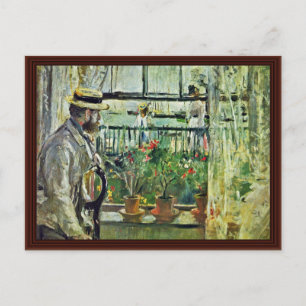 Eugène Manet On The Isle Of Wight Postcard